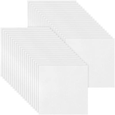 กระดาษเตาเผาไมโครเวฟ100แผ่น,3X3in,กระดาษชั้นวางสำหรับปะเก็นกระแทกแก้วหรือซับสำหรับเตาเผาเตาแก้วหลอมรวม