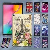 《Voice of The Times》พลาสติกทนทานกรณีแท็บเล็ตสำหรับ Samsung Galaxy Tab A 8.0 (2019) T290 T295เก่าภาพรูปแบบ Slim กลับฟรี Stylus