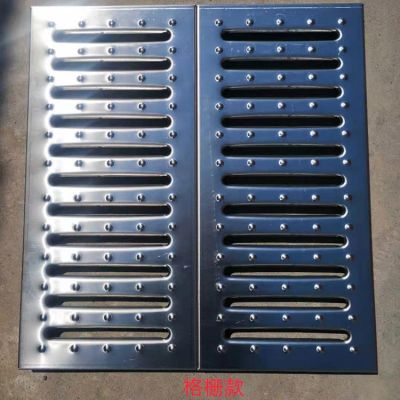 Meijia stainless steel trench cover 304 trench cover can be customized sewer drainage ditch ground cover grille