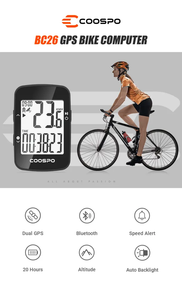 coospo gps bike computer