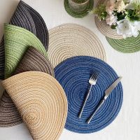 【CC】☸✾☫  Table Mats Decoration Insulation Placemats Non Coaster Accessories