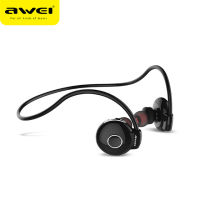 AWEI A845BL Wireless In Ear Earphone Bluetooth-compatible Sport Headsets Neckband With Mic Stereo Earbuds Noise Cancel Headphone