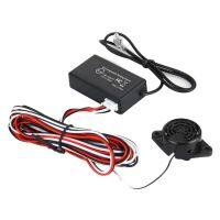 12V Car Electromagnetic Parking Sensor Kit Universal Buzzer Reverse Backup Alarm Assistance Radar Sound Indicator Without Probe Alarm Systems  Accesso