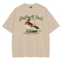 " The Mandarin Duck " เสื้อยืดทรงหลวมOversize By Nothing Hills™