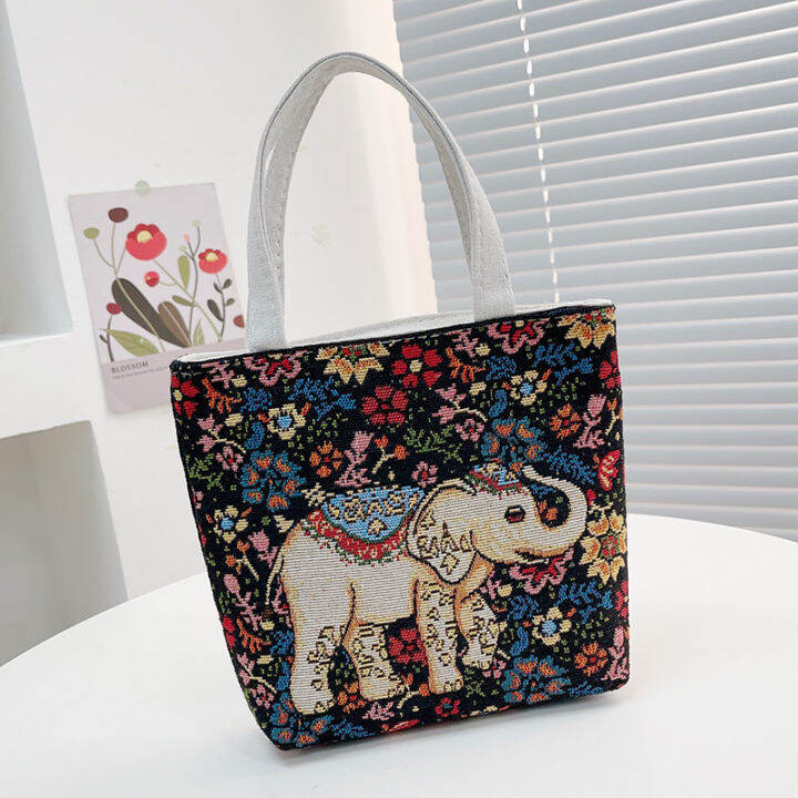 eco-friendly-canvas-tote-casual-canvas-purse-embroidered-canvas-handbag-womens-fashion-shoulder-bag-animal-print-tote-bag