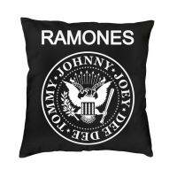 ภาพแนว Ramone Merch พังก์ร็อค Fghfg Forest Hills ตกแต่งปกหมอนอิงทรงสี่เหลี่ยมจัตุรัส3d ปลอกหมอนพิมพ์สองด้าน