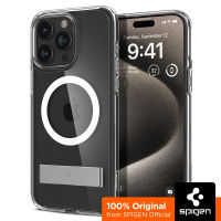 SPIGEN เคสสำหรับ รุ่น iPhone 15 [Ultra Hybrid S MagFit] Dual Layered for Heavy Duty Protection with Kickstand / เคส iPhone 15 Pro Max, 15 Pro, 15 Plus, 15