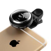 ZZOOI ORBMART Universal Clip 235 Degree Super Fish Eye Camera Fisheye Lens For Apple iPhone Samsung Xiaomi Huawei Mobile Phone Lenses