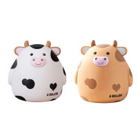 Cute Cartoon Cow Piggy Bank Money Box Savings Box Children Gifts Coins Box Home Decor