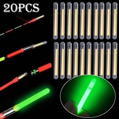 【YF】■☋  20PCS Night Fishing Float Rod Lights Dark Stick Outdoor Gadgets Fluorescent Lightstick Accessories