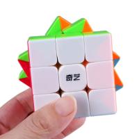 qiyi warrior s Magic Cube Colorful stickerless speed 3x3 cube antistress 3x3x3 Learning&amp;Educational Puzzle Cubes Toys Brain Teasers