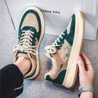 Mens shoes summer 2023 new trendy casual all-match sneakers non-slip sports niche winter plus velvet cotton shoes trendy shoes 【JYUE】