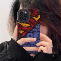 เคสโทรศัพท์หนังสุดหรูป้ายภาษาอังกฤษสำหรับ iPhone 14/13/12/11 Pro Max 12 13 Mini 6 6S 7 8 Plus X XR XS Max เคสโทรศัพท์แบบนิ่มกันกระแทกแฟชั่นที่สร้างสรรค์ฝาครอบโทรศัพท์พร้อมเลนส์ป้องกันกล้องคลุมทั้งหมดฝาครอบ