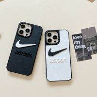 SDGERGEGE เคสโทรศัพท์มือถือ ซิลิโคน ลาย Nike 3 มิติ สําหรับ iPhone 14 13 12 11 X 8 7 6