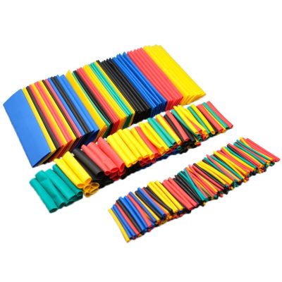 328 Pcs Heat-Shrink Tube Kit Insulation Sleeving Electrical Wire Cable Wrap Assortment Kit With For Case Shrink Ratio 2: