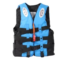 Swimming Boating Ski Drifting Polyester Life Vest with Whistle children adult swimming snorkeling wear fishing suit Jacket  Life Jackets