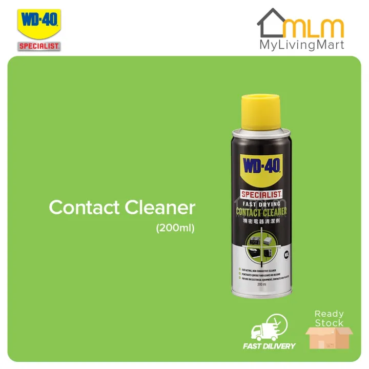 WD40 Specialist Fast Drying Contact Cleaner Spray 200ml WD40