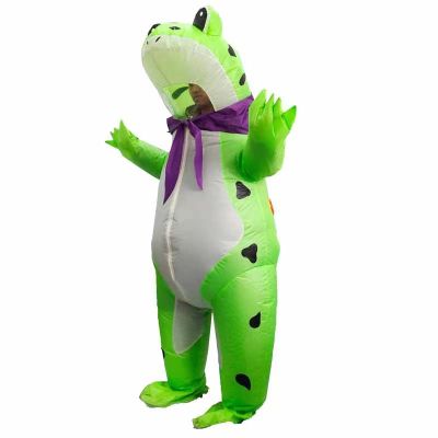 XINKOU ฮาโลวีนใหม่กบ Inflatable เสื้อผ้าการ์ตูนสัตว์กลางแจ้งเสื้อผ้าแสดงกบ Inflatable เสื้อผ้าชุด