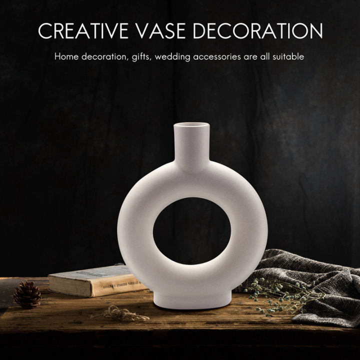 nordic-ceramic-vase-home-decoration-decoration-white-vegetarian-ceramic-flower-pot-art-vase-home-decoration-craft-gift