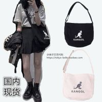 ✺▩ Spot Keiko Japan buys KANGOL kangaroo Korea Tote single shoulder Messenger large-capacity student messenger bag casual