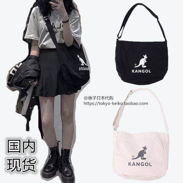 spot-keiko-japan-buys-kangol-kangaroo-korea-tote-single-shoulder-messenger-large-capacity-student-messenger-bag-casual