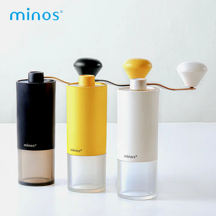 美诺思手摇磨豆机咖啡豆研磨机 Minos Manual Coffee Grinder ( READY STOCK ) Lazada