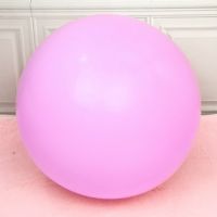 5/10/12/18/36นิ้ว M Acaron สีพาสเทลลูกโป่งขนาดใหญ่บอลลูนตกแต่งงานแต่งงานงานเลี้ยงวันเกิด G Lobos น้ำยางรอบบอลลูนพอง