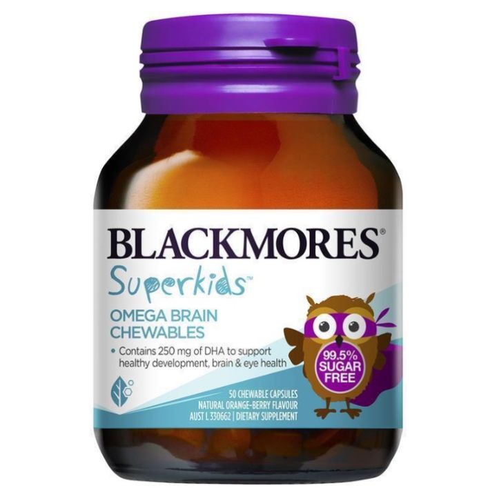 blackmores-superkids-immune-multivitamin-omega-brain-60-chewables-วิตามินสำหรับเด็ก-แบบเม็ดเคี้ยว-วิตามินสำหรับเด็ก-อาหารเสริมเด็ก-บำรุงสมอง-อาหารเสริม-อาหารสำหรับเด็ก