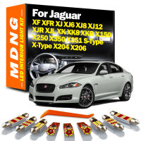 หลอดไฟ LED ภายในชุดไฟสำหรับ Jaguar XF XFR XJ XJ6 XJ8 XJ12 X-Type X204 X206 XJR XJL XK XKR X250 X350 X351 S-Type