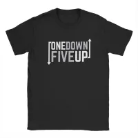 Motorcycle One Down Five Up Novelty Graphic T Shirt Gear Shift Gear 1N23456 1 Down 5 Up Tees For Men Clothes