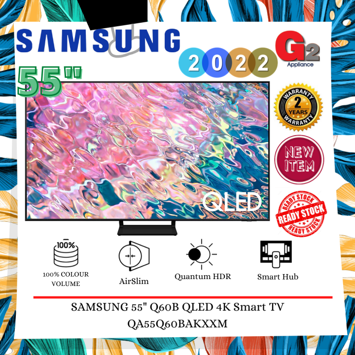 SAMSUNG (NEW ARRIVAL+READY STOCK) 55" Q60B QLED 4K SMART TV ...