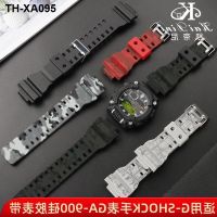 Suitable for silicone watch strap modified GA-900/900C sports waterproof resin 16mm