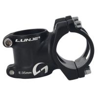 LUNJE Bike Stem Mountain Bike Stem Short Handlebar Stem for Most Bicycle Road Bike MTB BMX Bicycle Handlebar Extende