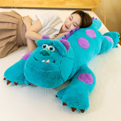 Spot parcel post Creative Cartoon Blue Fur Monster Plush Toy Blue Monster Doll Pillow Childrens Birthday Gifts Dropshipping