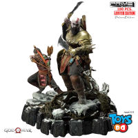 Prime1 Studio UPMGOW-03DX: Kratos &amp; Atreus The Valkyrie Armor Set (God of War) Deluxe Version