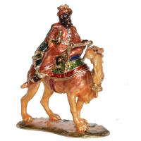 【Big-Sales】 Jime Shops Camel Trinket Box Camel Collectible Figurine Ornaments Jewelry Ring Holder Metal Shieliers