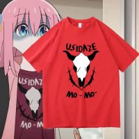 Anime Cute Kawaii BOCCHI THE ROCK Gotoh Hitori Same Style Print T-shirts Men Manga 100% Cotton Tshirt Unisex Funny Tees XS-4XL-5XL-6XL