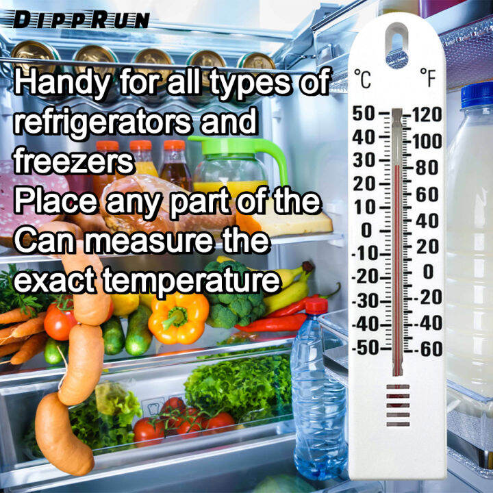 DIPPRUN Wall Thermometer Indoor Home Office Wall Mounted Weather