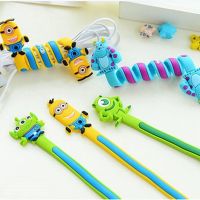 Cartoon Portable Earphone Cable Data Charging Winder Charger Protector For Data Line Phone Tablet MP3 Winding Tool Sleeve