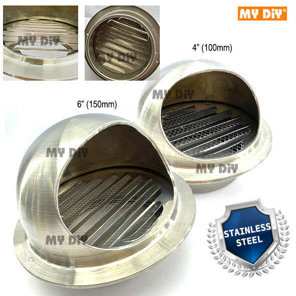 DIYHARDWARESTATION High Quality Stainless Steel Cooker Hood Ducting