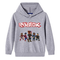 Ro Blox ผ้าฝ้าย Hoodie สำหรับเด็กชายหญิงพิมพ์ Hooded Sweatshirt ฤดูใบไม้ผลิฤดูใบไม้ร่วงเด็กแขนยาวน่ารักเด็ก Clothes