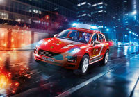 Playmobil 70277 Exclusive Porsche Macan S Fire Brigade เอ็กซ์คลัคกี้ฟ ปอร์เช่ Macan S หน่วยดับเพลิง