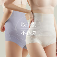 Plus Size Women Shapewear Seamless Ice Silk High Waist Super Slim Body Shaping Waist trainer Slimming shape girdle panty Panties Underwear