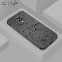 Hontinga เคสโทรศัพท์ Xiaomi Redmi,เคสมือถือสำหรับ Xiaomi Redmi Note 9S Note 9 Pro Note9 Note 8 Pro Note 7 Pro เคสมือถือซิลิโคนนิ่มสี่เหลี่ยมเคสมือถือลายการ์ตูนอนิเมะโดราเอมอนเคสป้องกันยางกันกระแทกสำหรับสาวๆ