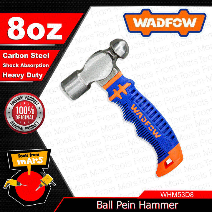 WADFOW Mini Ball Pein Hammer 8oz Ballpein Hammer BallPeen Hammer
