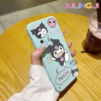 Jlingji เคสสำหรับ Vivo X30 Pro เคสลายการ์ตูนคุโรมิเคสมือถือนิ่มบางเคสขอบสี่เหลี่ยมด้านข้างเคสซิลิโคนเคสนิ่มเคสป้องกันการกระแทก