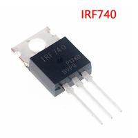 10PCS/LOT IRF740 IRF740PBF MOSFET N-Chan 400V 10 Amp TO-220 Triode Transistor ใหม่