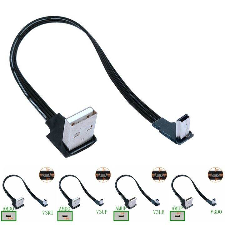 usb-2-0-untuk-mini-usb-sinkronisasi-data-kabel-90-derajat-siku-siku-5-pin-b-male-ke-male-0-2-0-5m-1m-mengisi-pengisian-kabel-untuk-kamera-mp3