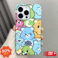 AA Iphone case เคสไอโฟน ️️เคสไอโฟน11/12/13/14 Pro max เปลือกบาง cute care bear Hard Case For iPhone 11,12,13,12PM,13PM,14PM ส่งฟรี