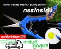 กรรไกรตัดแต่งกิ่ง ทริมแบบโค้ง Curve blade scissors สำหรับตัดแต่งกิ่งไม้